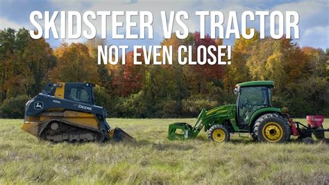 skid steer skid steer|skid steer vs tractor.